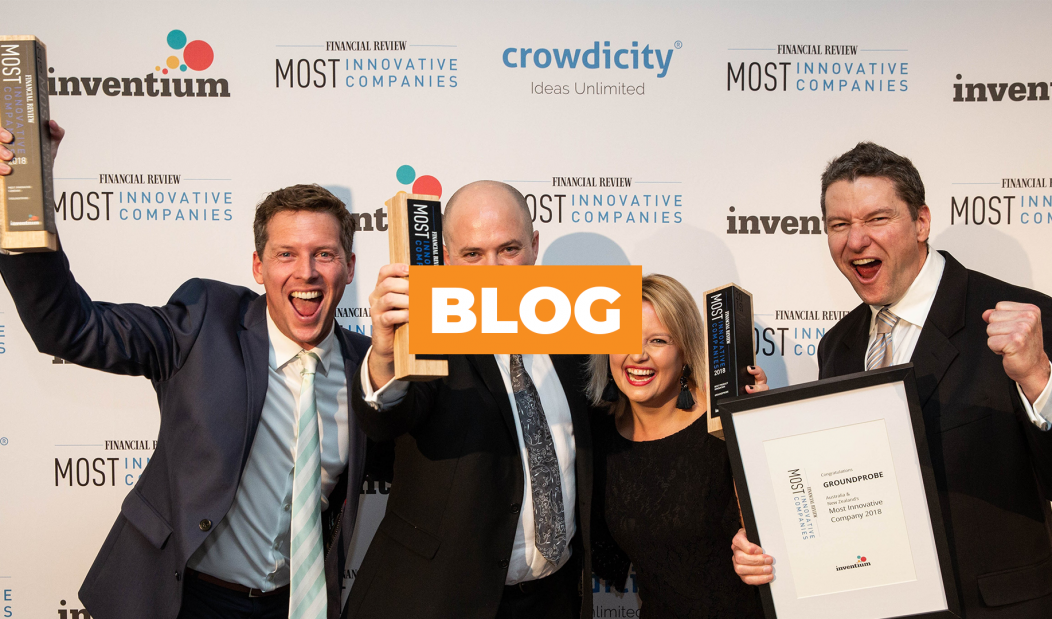GroundProbe’s GML Wins ‘Best Product Innovation’ and ‘Best Overall Innovation’ at AFR Most Innovative Companies Awards