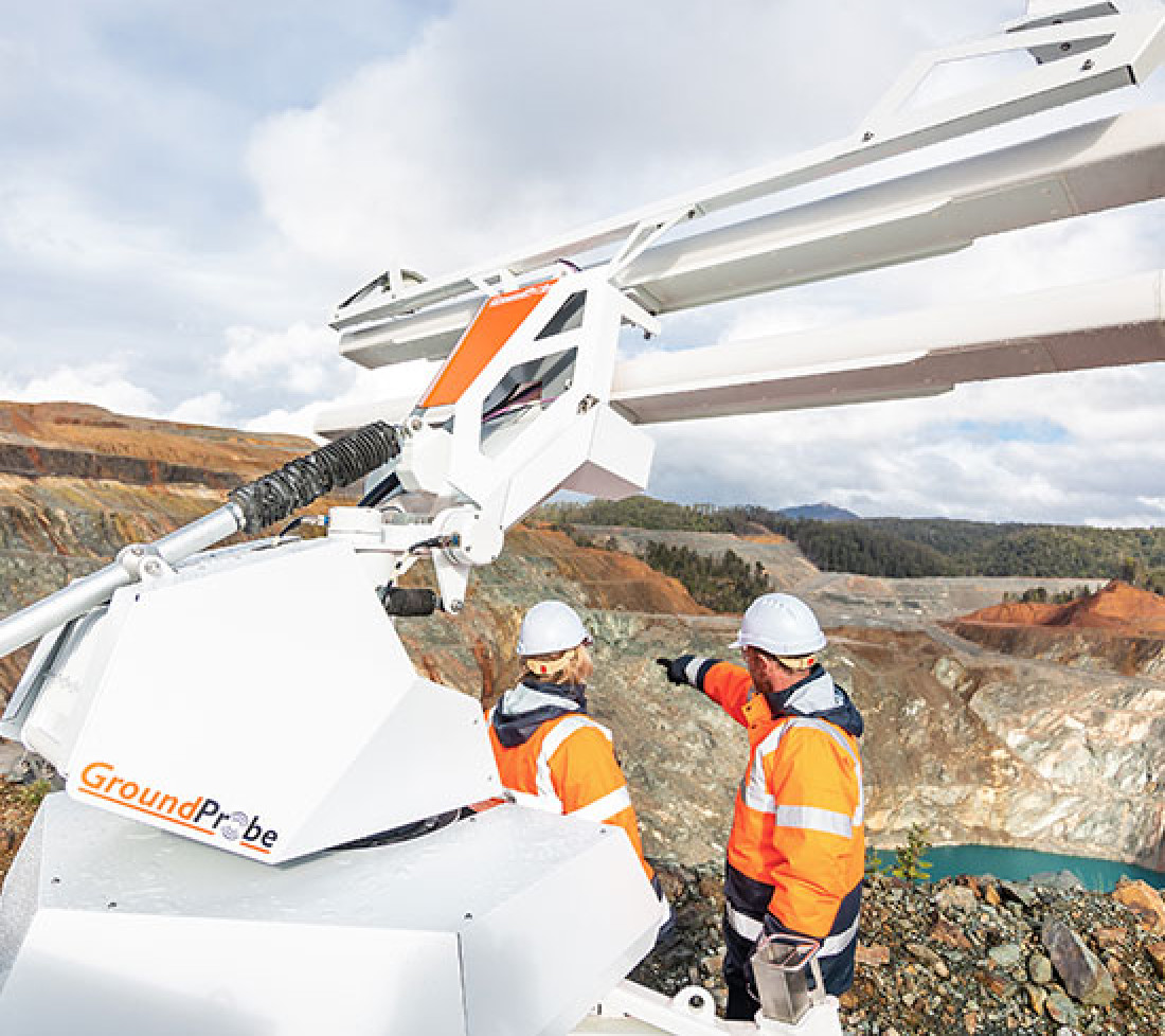 GroundProbe SSR-Omni deployed at a site