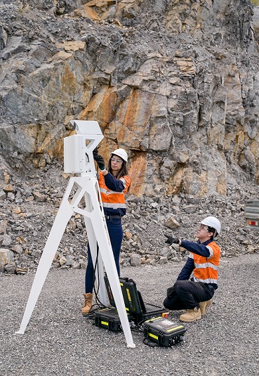 RGR-Velox (Radar Geohazard Reativo) líder mundial da GroundProbe