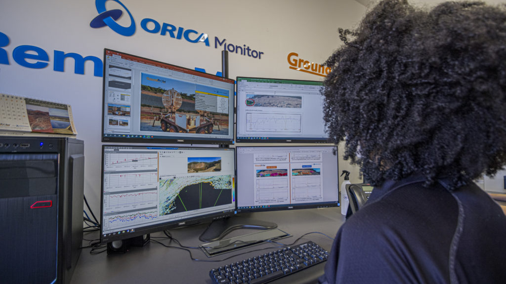Dedicated Geotechnical Support Service (GSS) monitoring centre in Belo Horizonte, Brazil